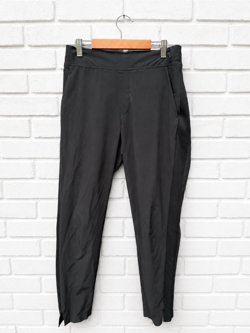 Athleta Brooklyn Ankle Pant Black career active Athleisure performance - Picture 2 of 6